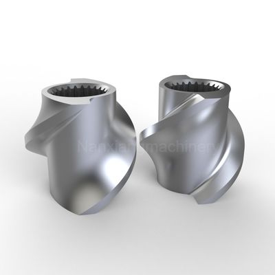Extrusores de tornillos gemelos resistentes al desgaste SK Elementos de tornillo para la industria del plástico