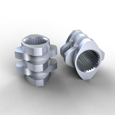 comprar Partes de extrusoras de tornillo doble resistentes al desgaste de los bloques neutros de crujido para el corte online manufacture