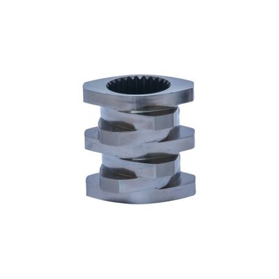 comprar 30 45 60 grados Aluminio Bronce Bloque de brocado Polishing arena de explosión extrusora partes de tornillo online manufacture