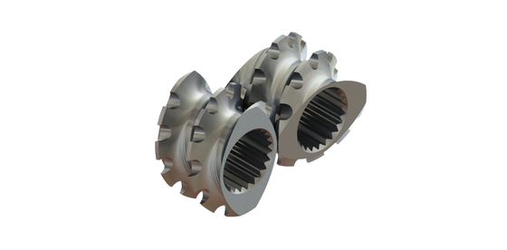 comprar Zona de mezcla TME Elemento de tornillo de extrusora gemela Partes extrudidas 0,3 kg PE online manufacture