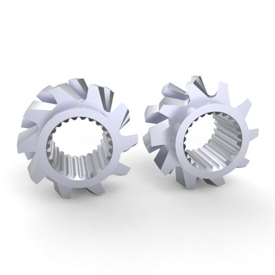 comprar Extrusores de doble tornillo Elementos de mezcla dentados Tamaño personalizado Partes de máquinas de extrusión industrial online manufacture
