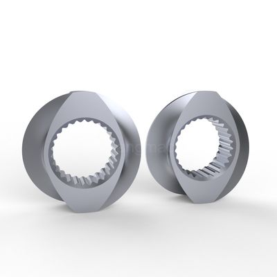 comprar Elements de transición de tornillo gemelo a medida extrusor de tornillo de arena de explosión de pulido para plásticos online manufacture
