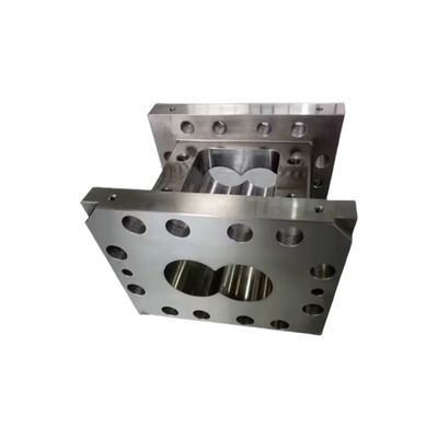 comprar HRC58 Extrusor de tornillo con doble barril Barril de tornillo personalizable para la máquina de extrusión de compuestos online manufacture