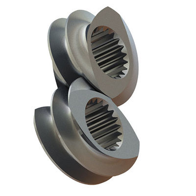 comprar Resistencia al desgaste HRC 58-62 Elementos de tornillo de compresión Partes de extrusores Segmentos para la industria alimentaria online manufacture
