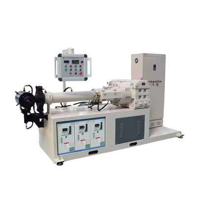 comprar Línea de pelletización de mini tornillos gemelos para la producción de tuberías de PVC y WPC a pequeña escala en laboratorio online manufacture