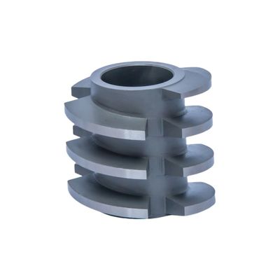 10 mm - 300 mm de acero de autobús elementos de tornillo doble con cromo duro para la producción de alimentos