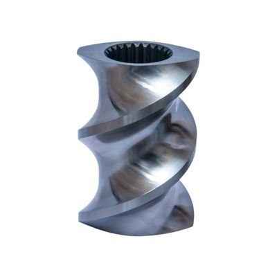 2 - Elementos de tornillo de 7,8 a 500 mm de diámetro para la extrusión con extrusores de tornillo gemelo