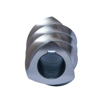 Partes de extrusores de doble tornillo de alta precisión con elemento de tornillo triplo para extrusión