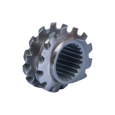 Extrusor de tornillo gemelo con conexión de línea de elemento de mezcla de zester resistente al desgaste para la industria química