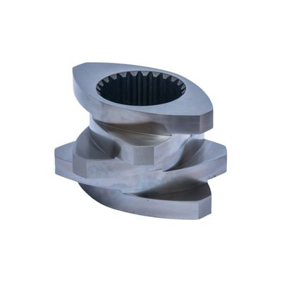 WR5 316L Elemento de tornillo extrusor de tornillo gemelo TDK Elemento de tornillo para el procesamiento de polímeros