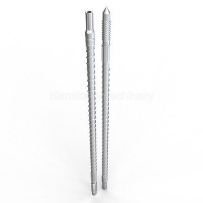 Co giratorio hexagonal del eje del pelletizer de plástico laminado en frío para la extrusora de tornillo doble