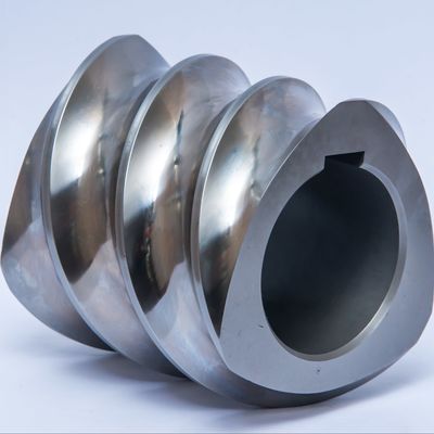 Componentes de extrusores de tornillo doble triplo para la industria alimentaria hinchada