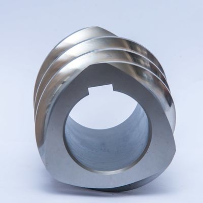 Componente de tornillo recuberto de zinc WR5 WR13 CPM9V Elementos de tornillo de extrusor para productos farmacéuticos