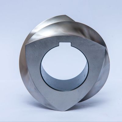 Elementos de tornillo de hélice triple de 1 pulgada Tamaño de la cabeza de 6 pulgadas Largo del hilo Partes extrudidas