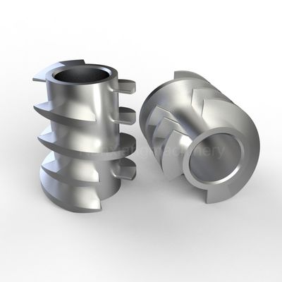 Partes de extrusoras de doble tornillo tratadas térmicamente Partes extrusadas de 20 mm para mezclar polímeros