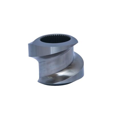 HRC58 Extrusor de tornillo doble SFV elemento de tornillo para el segmento de extrusor de caucho
