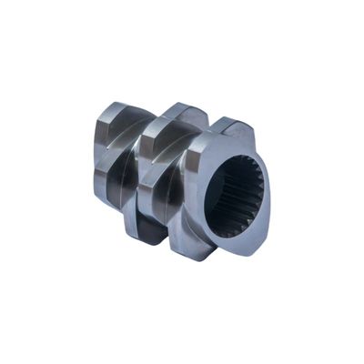 Bloque de flexión de la superficie de aluminio bronce HRC 58 - 62 Elementos de tornillo de extrusores de alta capacidad