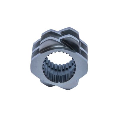 Material de la extrusora de tornillos gemelos pulido de la serie de bloques de rejillado de paso ISO9001