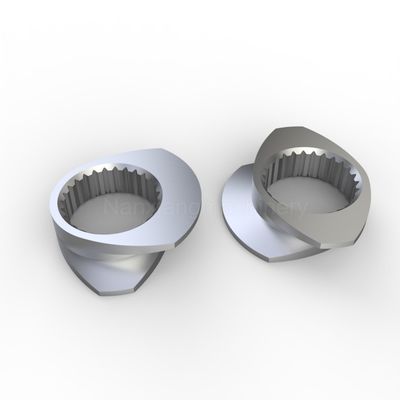 GB Componentes del elemento de transición del extrusor Partes del tornillo del extrusor para el elemento de doble roscado