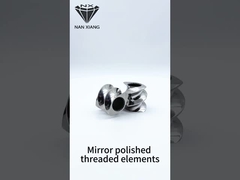 Elemento de tornillo de doble vuelo