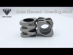 Zona de fusión Bloque de extrusión de flexión 30 grados 45 grados 60 grados ángulo