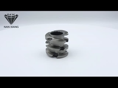 316L W6Mo5Cr4V2 PYME Elemento de tornillo DIN Partes de máquinas de extrusión para el tratamiento térmico y el endurecimiento al vacío