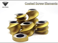 W6Mo5Cr4V2 Acero de hélice única elementos de tornillo extrusor endurecimiento al vacío para recubrimiento en polvo