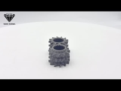 Extrusora de tornillo doble Elements de mezcla con dientes precisos Durable Adelante Precisión ± 0.01mm